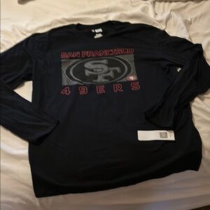 NWT 49ers long sleeve shirt